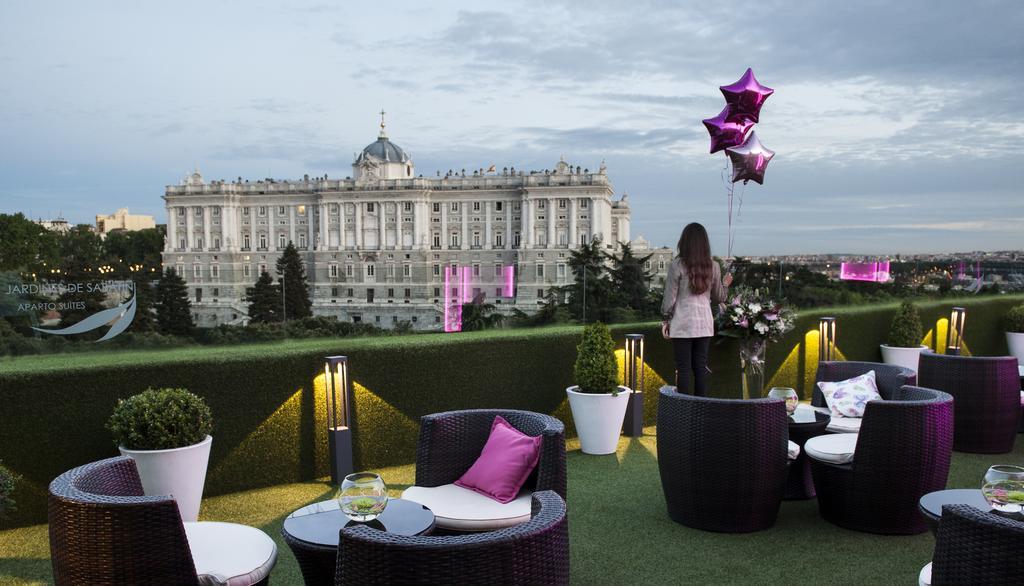 Apartosuites Jardines De Sabatini มาดริด ภายนอก รูปภาพ